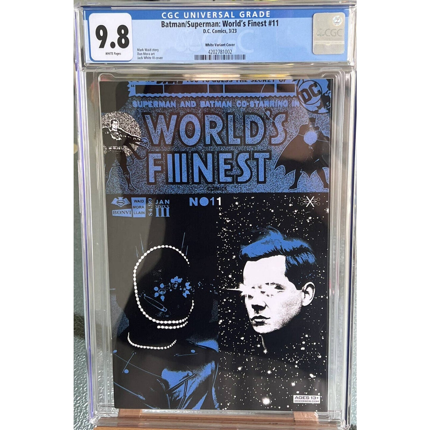 Batman Superman World's Finest #11 Jack White Variant CGC 9.8