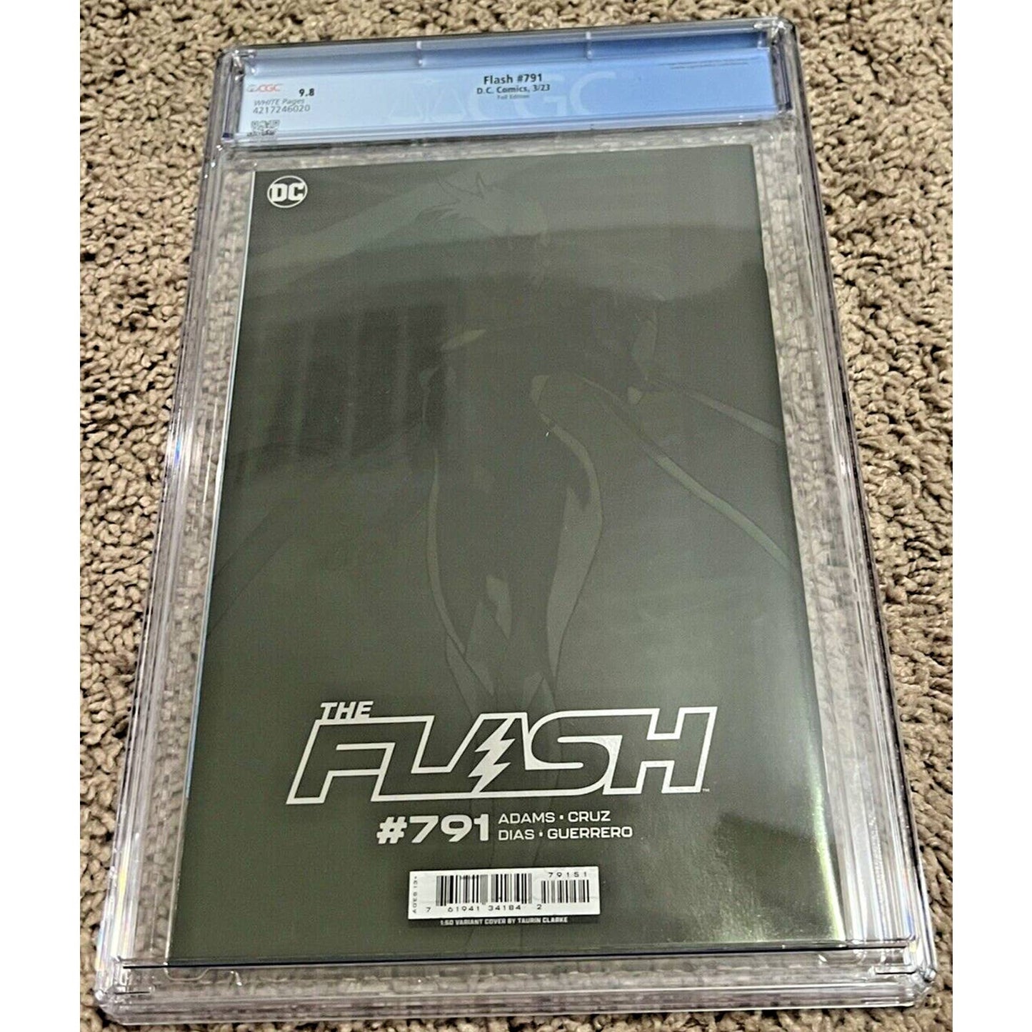 The Flash #791 1:50 VIRGIN FOIL CGC 9.8 1st Appearance of Miss Murder SCARCE