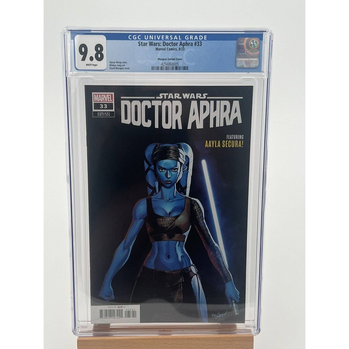 Star Wars Doctor Aphra #33 Marquez Key variant CGC 9.8 Hot Gem Free Shipping