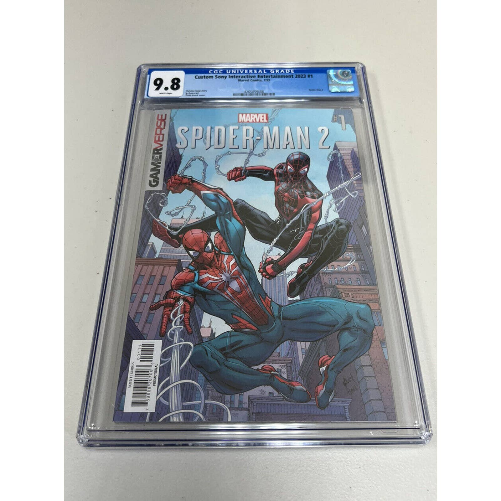 W.E.B. on sale of Spider-Man # 2 CGC 9.8 1-5 KEY KEENERS 1st Series