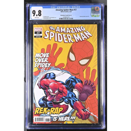 Amazing Spider-Man #17 (2023) McGuinness 1:25 Variant 1st App Rek-Rap CGC 9.8