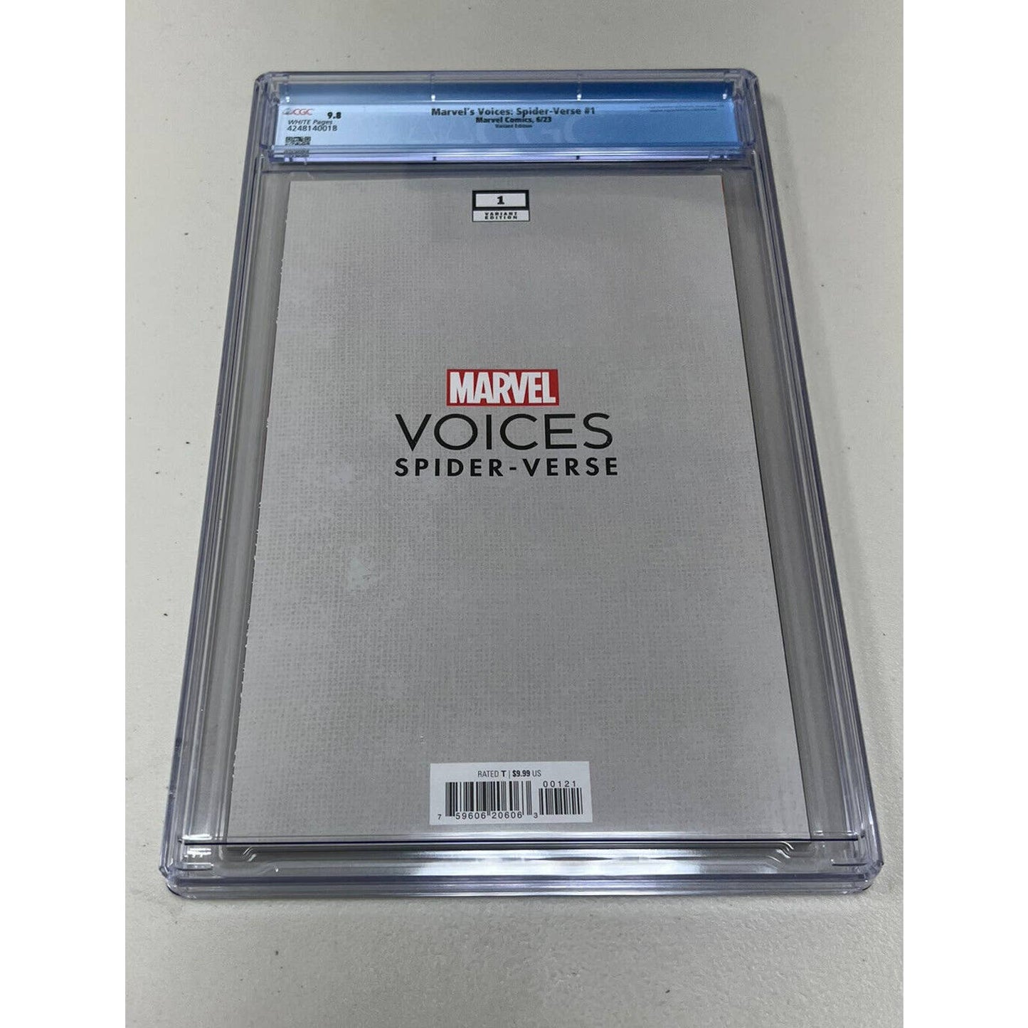 Marvels Voices Spider-Verse #1 9.8 CGC John Giang Variant