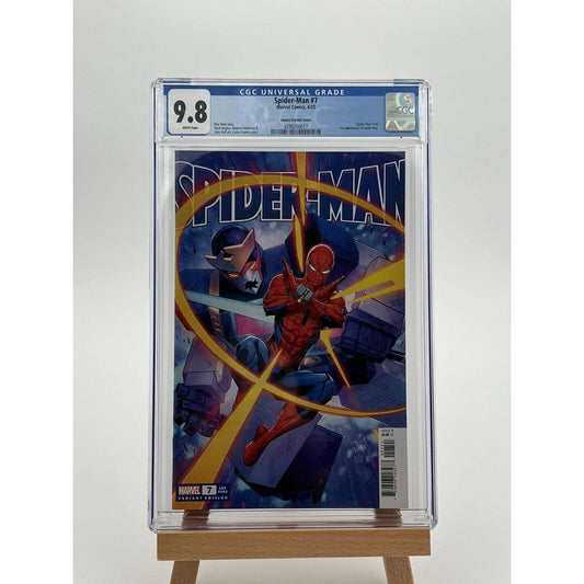 Marvel Comics SPIDERMAN #7 CGC 9.8 GOMEZ VARIANT FIRST APPEARANCE OF SPIDERBOY