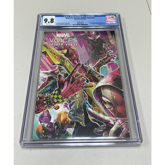 Marvels Voices Spider-Verse #1 9.8 CGC John Giang Variant